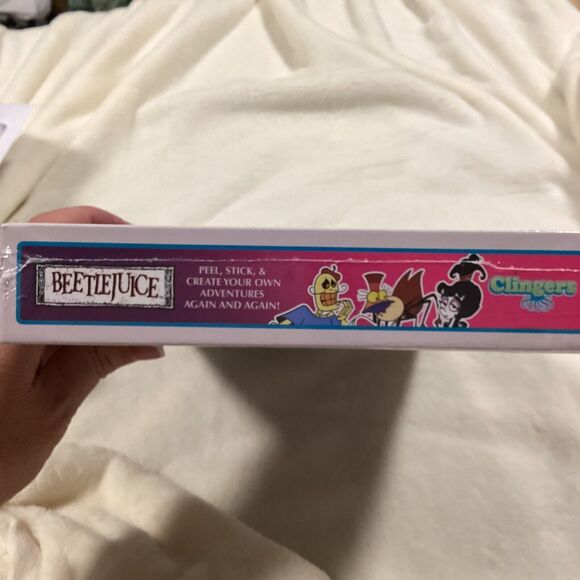 Beetlejuice Animated Series Clingers Vinyl Peel & Stick 1989-2024 SEALED - Picture 5 of 5